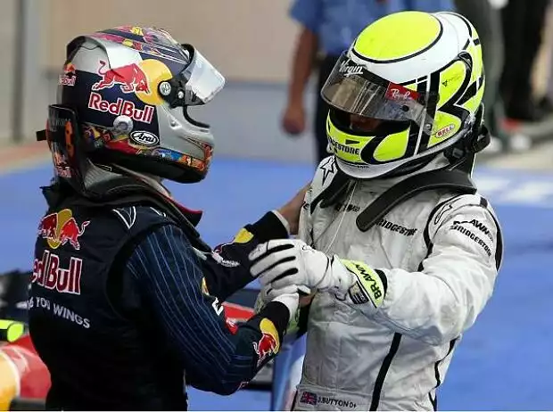 Sebastian Vettel und Jenson Button Titel-Bild zur News: Sebastian Vettel und Jenson Button