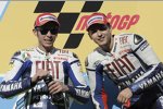  Jorge Lorenzo, Valentino Rossi (Yamaha)