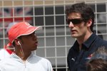 Lewis Hamilton (McLaren-Mercedes) und Mark Webber (Red Bull) 