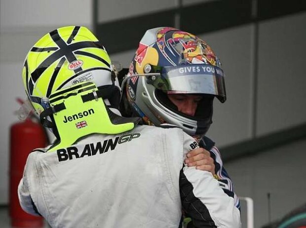 Titel-Bild zur News: Jenson Button und Sebastian Vettel