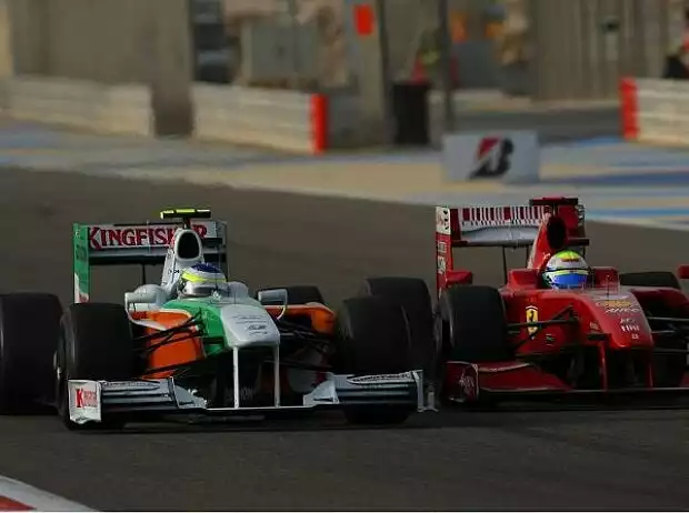 Titel-Bild zur News: Felipe Massa, Giancarlo Fisichella