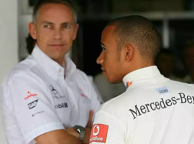 Martin Whitmarsh und Lewis Hamilton Titel-Bild zur News: Martin Whitmarsh und Lewis Hamilton