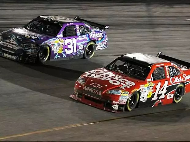 Jeff Burton, Tony Stewart Titel-Bild zur News: Jeff Burton, Tony Stewart