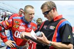 Mark Martin mit Crewchief Alan Gustafson