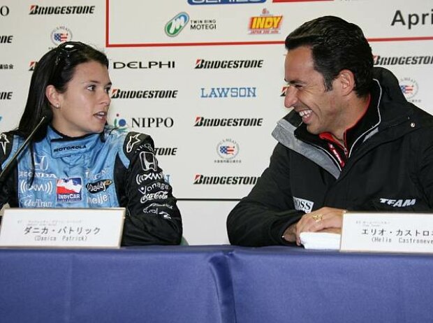 Danica Patrick Helio Castroneves