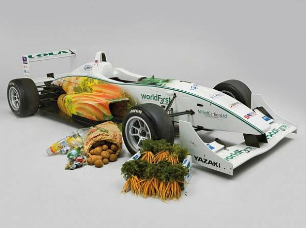 Titel-Bild zur News: Formel 3 Auto mit Biosprit aus Schokolade