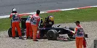 Bild zum Inhalt: Toro Rosso im Pech: Gegenseitige Eliminierung