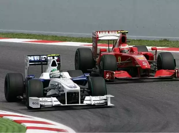 Nick Heidfeld, Kimi Räikkönen Titel-Bild zur News: Nick Heidfeld, Kimi Räikkönen