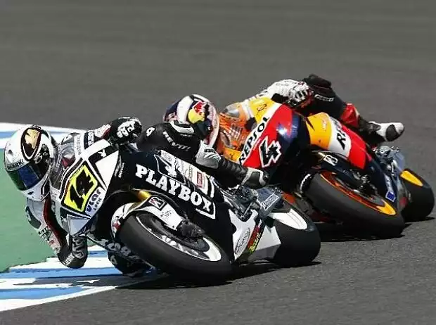 Randy de Puniet, Andrea Dovizioso Titel-Bild zur News: Randy de Puniet, Andrea Dovizioso