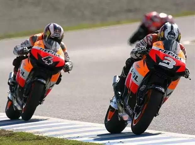 Titel-Bild zur News: Daniel Pedrosa, Andrea Dovizioso