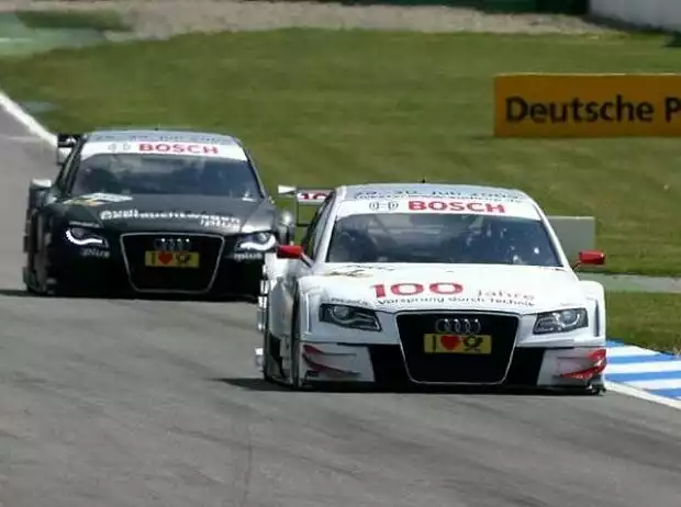 Tom Kristensen, Timo Scheider Titel-Bild zur News: Tom Kristensen, Timo Scheider