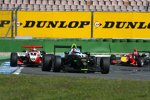 Jules Bianchi Mika Mäki Atte Mustonen (ART) (Signature) (Motopark) 