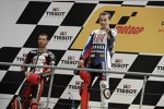 Marco Melandri und Jorge Lorenzo