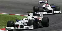 Nick Heidfeld vor Robert Kubica