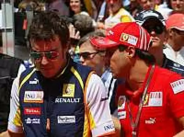Titel-Bild zur News: Felipe Massa, Fernando Alonso