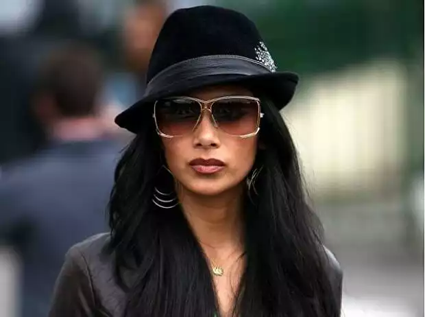 Titel-Bild zur News: Nicole Scherzinger Lewis Hamilton