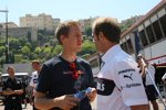 Sebastian Vettel (Red Bull) mit Josef Leberer
