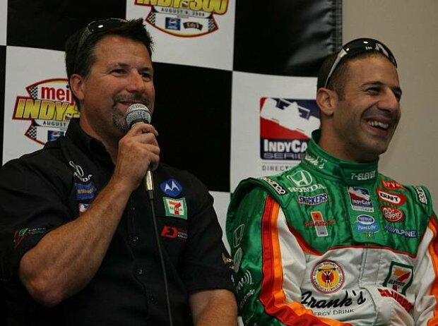 Michael Andretti, Tony Kanaan Michael Andretti, Tony Kanaan