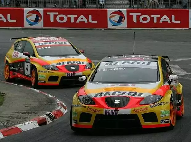 Jordi Gené, Tiago Monteiro Titel-Bild zur News: Jordi Gené, Tiago Monteiro