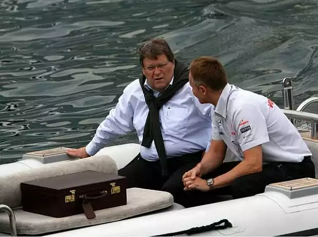 Norbert Haug und Martin Whitmarsh Titel-Bild zur News: Norbert Haug und Martin Whitmarsh