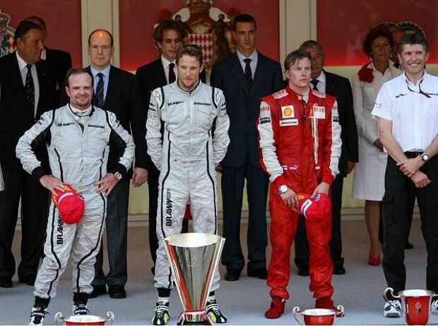 Titel-Bild zur News: Podium in Monaco 2009