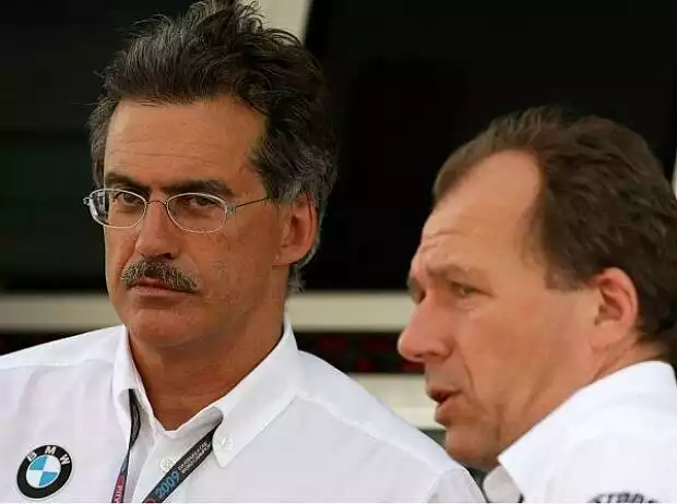 Mario Theissen (BMW Motorsport Direktor), Willy Rampf (Technischer Direktor) Titel-Bild zur News: Mario Theissen (BMW Motorsport Direktor), Willy Rampf (Technischer Direktor)