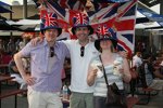 Britische Indy-500-Fans