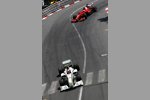 Kimi Räikkönen Rubens Barrichello (Ferrari) (Brawn) 