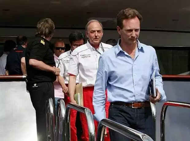 Christian Horner und John Howett Titel-Bild zur News: Christian Horner und John Howett