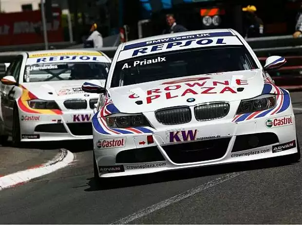 Sergio Hernandez, Andy Priaulx Titel-Bild zur News: Sergio Hernandez, Andy Priaulx