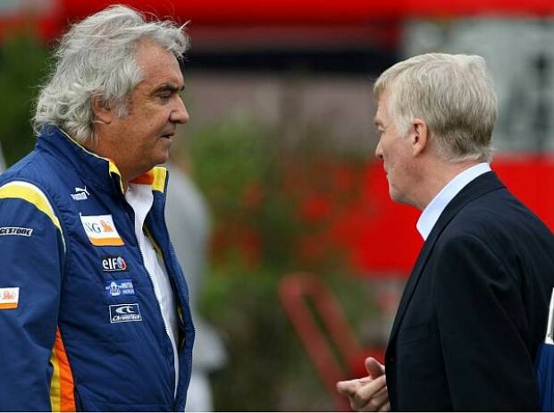 Flavio Briatore und Max Mosley