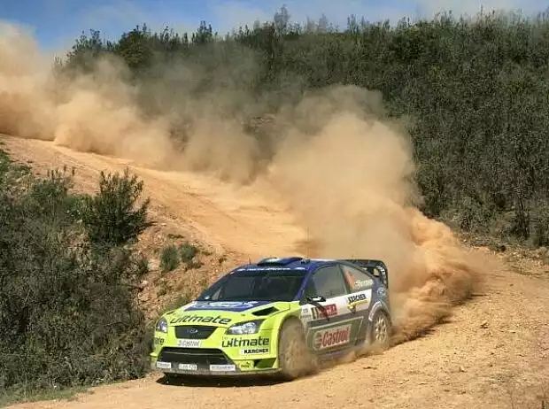 Titel-Bild zur News: Mikko Hirvonen, Rallye Portugal, Rallye de Portugal