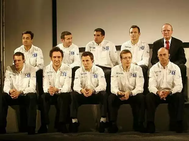 Peugeot Fahrer 2009 Le Mans Titel-Bild zur News: Peugeot Fahrer 2009 Le Mans