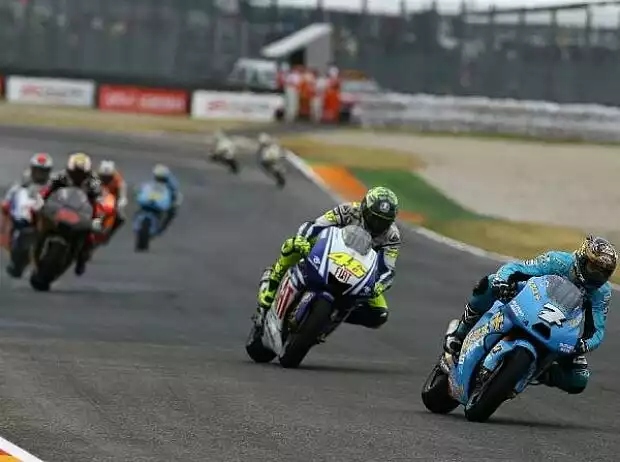 Chris Vermeulen, Valentino Rossi, Marco Melandri Titel-Bild zur News: Chris Vermeulen, Valentino Rossi, Marco Melandri