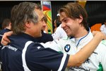 Charly Lamm und Augusto Farfus (BMW Team Germany) 