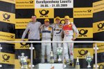 Gary Paffett Mattias Ekström Bruno Spengler (HWA-Mercedes) 