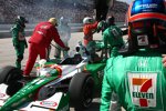  Tony Kanaan AGR nach seinem Ausfall