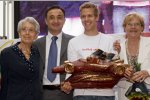 Sebastian Vettel mit der Bandini-Trophäe