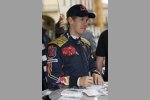 Sebastian Vettel vor der Verleihung der Bandini-Trophäe