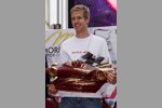 Sebastian Vettel mit der Bandini-Trophäe