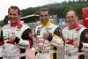 Bild zum Inhalt: Gené mit Villeneuve und Corthals in Spa am Start