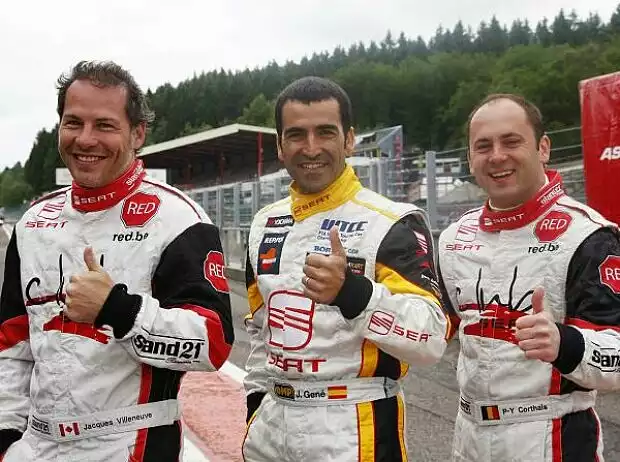 Jacques Villeneuve, Jordi Gené, Pierre-Yves Corthals Titel-Bild zur News: Jacques Villeneuve, Jordi Gené, Pierre-Yves Corthals