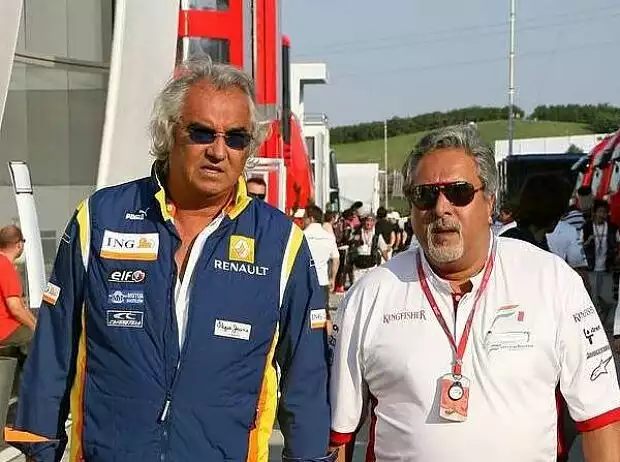 Flavio Briatore und Vijay Mallya Titel-Bild zur News: Flavio Briatore und Vijay Mallya