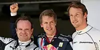 Bild zum Inhalt: Vettel gewinnt Qualifying-Krimi gegen Button