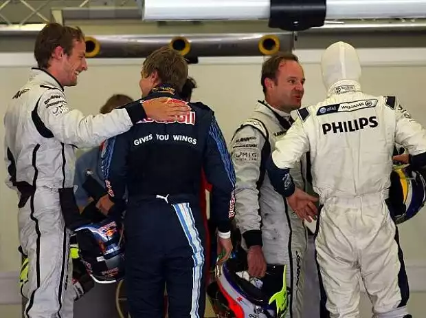 Jenson Button und Sebastian Vettel Titel-Bild zur News: Jenson Button und Sebastian Vettel