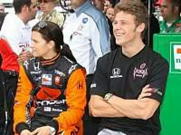 Danica Patrick Marco Andretti Titel-Bild zur News: Danica Patrick Marco Andretti