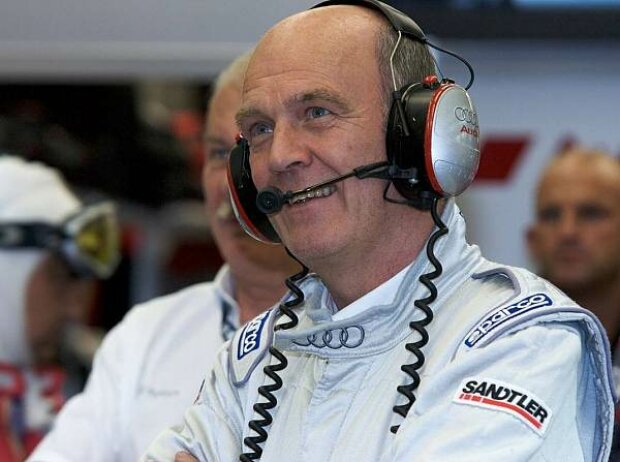 Wolfgang Ullrich (Audi Sportchef), Allan McNish, Stephan Sarrazin