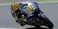 Bild zum Inhalt: Barcelona: Rossi siegt in der Yamaha-Schlacht
