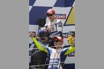  Valentino Rossi, Jorge Lorenzo (Yamaha)