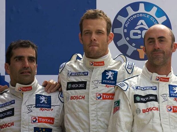 Marc Gené, Alexander Wurz Marc Gené, Alexander Wurz